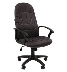 Кресло для руководителя BRABIX Stampo EX-292, ткань СТ, серое фото 1
