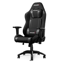 Кресло компьютерное AKRacing CORE EX SE Black, экокожа/ткань, цвет черный фото 1