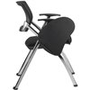 Riva Chair 462TEC черное, хром, спинка сетка, с пюпитром фото 3