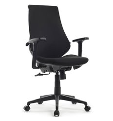 Дизайнерское кресло RV DESIGN Xpress CX1361М черная ткань, черный пластик фото 1