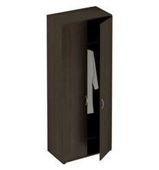 Шкаф для одежды высокий СТОРОСС Формула ФР-310-ВТ закрытый, 80*38*207, цвет венге темный