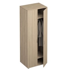 Шкаф для одежды глубокий СТОРОСС Формула ФР-311-ВЗ закрытый, 80*60*219, цвет вяз светлый