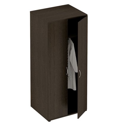 Шкаф для одежды глубокий СТОРОСС Формула ФР-335-ВТ закрытый, 80*59*186, цвет венге темный